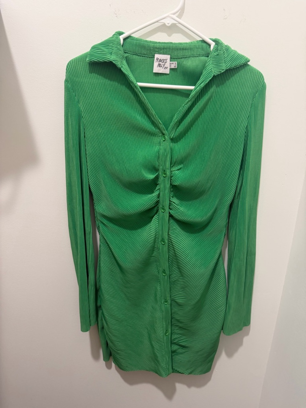 Princess Polly Ruched Long Sleeve Dress~ Size 4